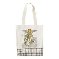 Heavenly Guardian Zazzle HEART Tote Bag