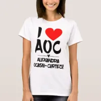 I Heart AOC | I Love A.O.C . T-Shirt