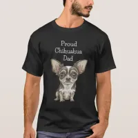 Proud Chihuahua Dad T-Shirt