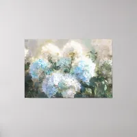 *~*  TV2 Soft Blue Hydrangea Canvas Print