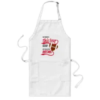 Proud Baseball Mom  Long Apron