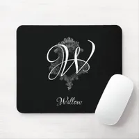 Personalized Monogram Initial  Mouse Pad