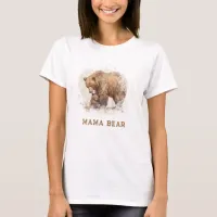 *~* Artistic AP72 MAMA BEAR Cub Mother's Day Gift T-Shirt