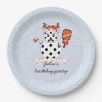 Deck the Halls Christmas Pickleball Tournament Paper Plates