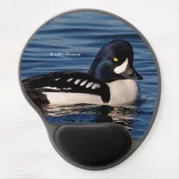 Profile of a Barrow's Goldeneye Gel Mouse Pad