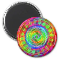 Tiedye Target Magnet