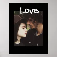 Personalize this "Love" Poster with Your Picture