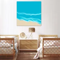 Minimalist Abstract Beach Art Coastal Decor