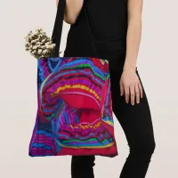 Mexico Colorful Pattern Folklore Dancing Skirts Tote Bag