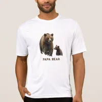 *~* PAPA BEAR Cub  Father's Day Gift AP86 T-Shirt