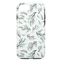 Pine Branch Pattern Phone Case