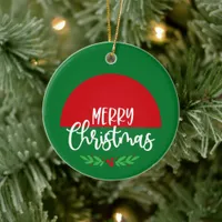 Merry Christmas - Christmas Ornament