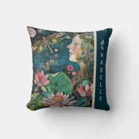 Dreaming Among the Dragonflies 16 inch Throw Pillow