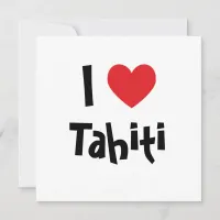 I Love Tahiti