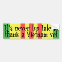 ..., Viet Nam Flag Bumper Sticker