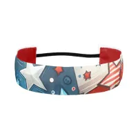 Patriotic Independence Day | Fourth of July Athletic Headband