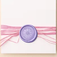 Daisy Flower Floral  Wax Seal Sticker