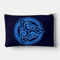 Azure Symphony: The Electric Triad Accessory Pouch