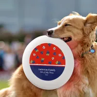 Family BBQ Fourth of July Red White Blue Blueberry Wham-O Frisbee