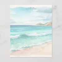 Coastal Beach Personalized