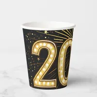 Happy New Year 2025 Paper Cups