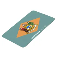 State of Delaware Flag Magnet