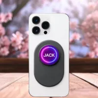 Pink Blue Circle Party Popgrip PopSocket