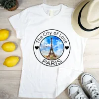 Paris - City of Love Watercolour T-Shirt