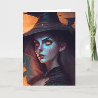 Wishing you a Happy Halloween | Witch Pun Card