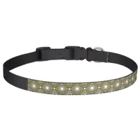 Greek Key Meander in Geometric Symmetry Artdeco Pet Collar