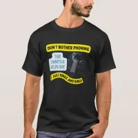 Tinnitus helpline funny hearing impaired ringing  T-Shirt