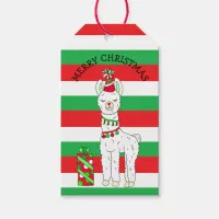 Christmas Llama Fa La La Cute Festive Gift Tags