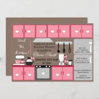 Cute stock the kitchen Bridal shower Invite