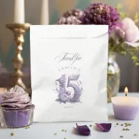 Fairytale Garden Quinceanera Lavender/Lilac ID1030 Favor Bag