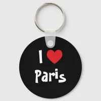 I Love Paris Keychain