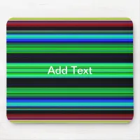 Thin Colorful Stripes - 1 Mouse Pad