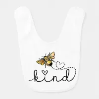 Cute & Funny Be Kind Baby Bib