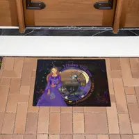  Halloween Witch Birthday Party Purple Doormat