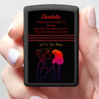 Women enjoying a joyful together  zippo lighter