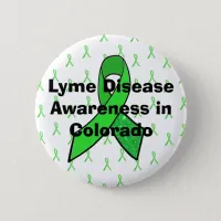 Lyme Disease Awareness in Colorado Button