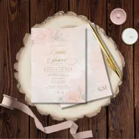 Soft Blush Roses Bridal Shower ID828