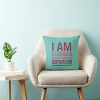 Typography Throw Pillow