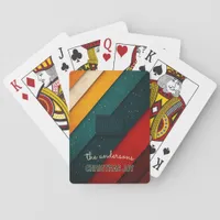 Christmas Colors Poker Cards