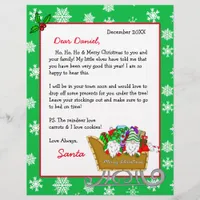 Personalized Letter from Santa for Children