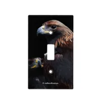 Golden Eagles: Beauties Thru the Bars Light Switch Cover