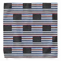 American Flag Patriotic Red White Blue Bandanna