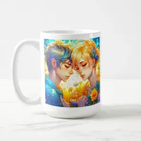 Romantic Couple's Gift | Personalized Anime Coffee Mug