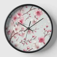 Cherry Blossom Clock