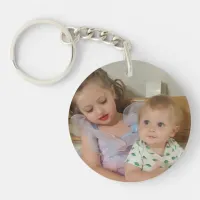 Personalized Family Photos Key Chain