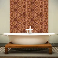 Ornemental patterns carved in Precious wood  Wallpaper